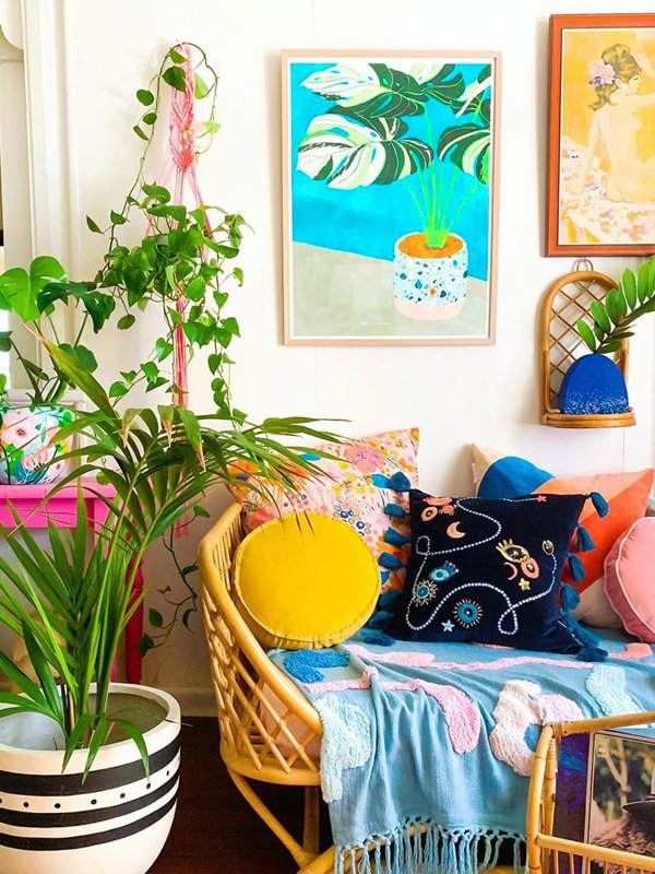 An Artist s Guide To Styling Your Own Modern Boho Wall Art Gallery