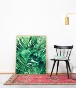 Shop Tropical State of Mind botanical tropical nature wildlife modern boho painting Art Print by artist Uma Gokhale 83 Oranges unique artist-designed wall art & home décor