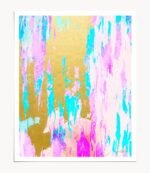 Shop Meraki, Blush Luxe Chic Abstract Painting, Colorful Pastel Art Print Wall Art & home décor by artist Uma Gokhale