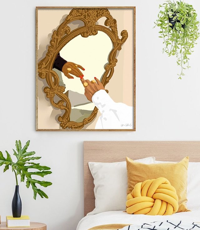 Shop Perception & Reality Art Print by artist Uma Gokhale 83 Oranges artist-designed unique wall art & home décor