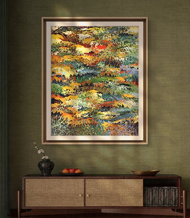 Shop Autumn Forest Art Print by artist Uma Gokhale 83 Oranges artist-designed unique wall art & home décor