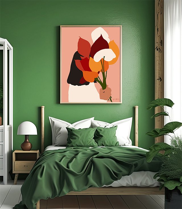 Shop The Comfort Zone Art Print by artist Uma Gokhale 83 Oranges artist-designed unique wall art & home décor