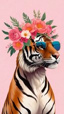 Shop tiger theme art & canvas prints curated by eclectic artist Uma Gokhale India