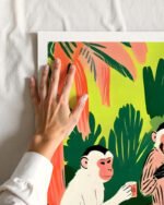 Shop Monkey poker & Royal Flush Art Print, Canvas Print, Commercial digital license & Instant download printable - exclusively available at 83oranges.com by artist Uma Gokhale India Shop Monkey poker & Royal Flush Art Print, Canvas Print, Commercial digital license & Instant download printable - exclusively available at 83oranges.com by artist Uma Gokhale India