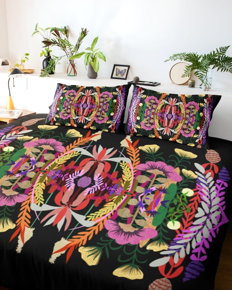 Shop exclusive premium small batch art prints, canvas prints & fabric prints by Indian artist Uma Gokhale | Shop home décor through licensed partners worldwide | Eclectic Bohemian wall art & Posters shipping worldwide.