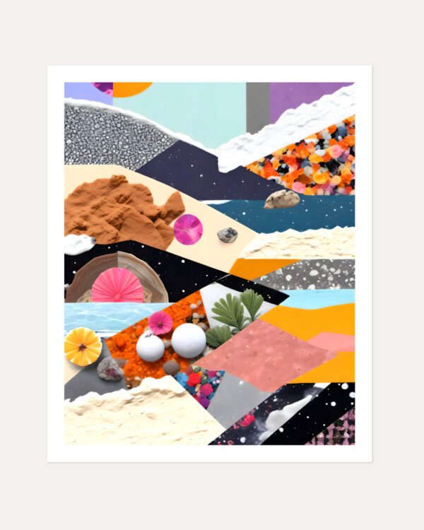 Shop A Fantastic Journey small batch graphic Art Print, Canvas Print, Commercial digital license & Instant download printable - exclusively available at 83oranges.com by artist Uma Gokhale India