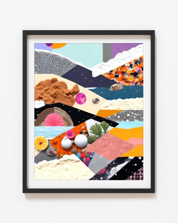 Shop Fantastico small batch graphic Art Print, Canvas Print & Fabric Print - exclusively available at 83oranges.com by artist Uma Gokhale India