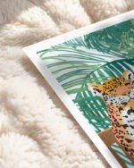 Shop The Jungle (Special Edition) small batch Art Print, Canvas Print, Commercial digital license & Instant download printable - exclusively available at 83oranges.com by artist Uma Gokhale India