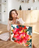 Shop exclusive premium small batch art prints, canvas prints & fabric prints by Indian artist Uma Gokhale | Eclectic Bohemian wall art & Posters shipping worldwide.