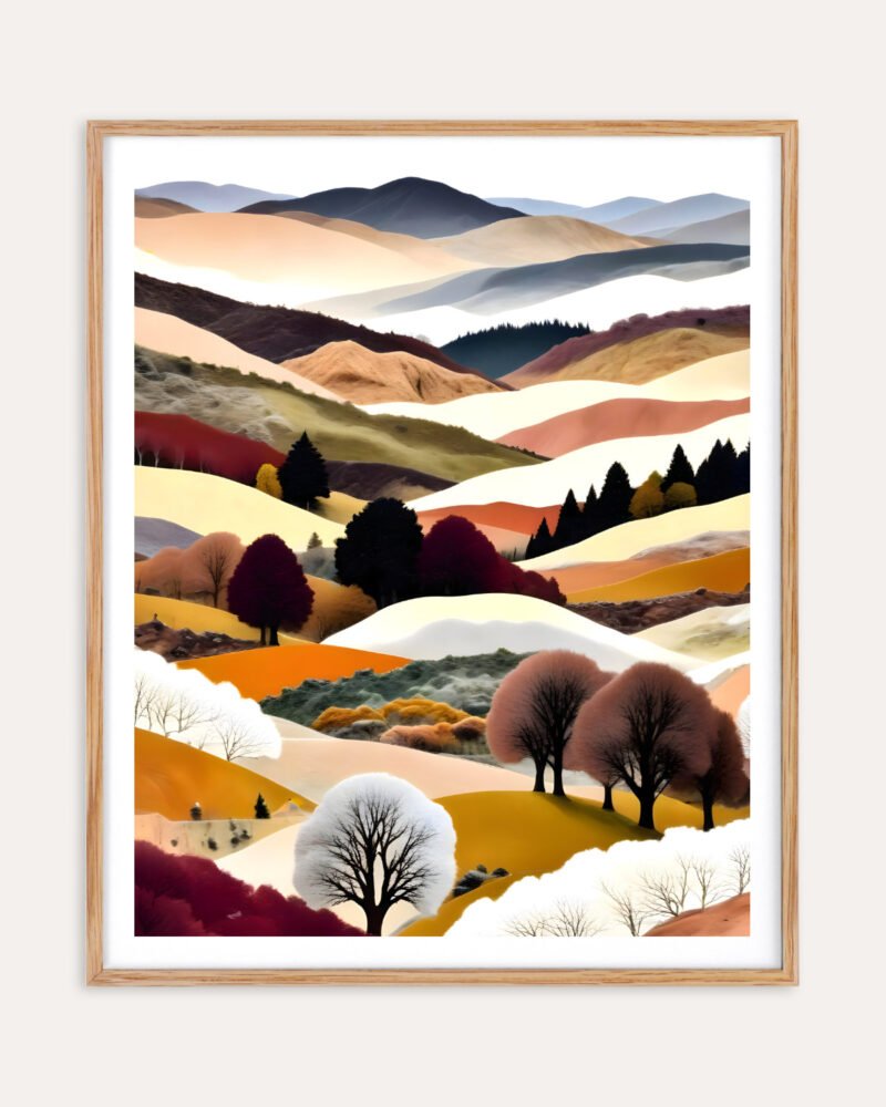 Shop abstract autumn winter mountain collage nature landscape small batch graphic Art Print, Canvas Print, Commercial digital license & Instant download printable - exclusively available at 83oranges.com by artist Uma Gokhale India Shop abstract autumn winter mountain collage nature landscape small batch graphic Art Print, Canvas Print, Commercial digital license & Instant download printable - exclusively available at 83oranges.com by artist Uma Gokhale India