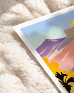 Shop Harbor view scenic landscape nature painting small batch graphic Art Print, Canvas Print, Commercial digital license & Instant download printable - exclusively available at 83oranges.com by artist Uma Gokhale India Shop Harbor view scenic landscape nature painting small batch graphic Art Print, Canvas Print, Commercial digital license & Instant download printable - exclusively available at 83oranges.com by artist Uma Gokhale India