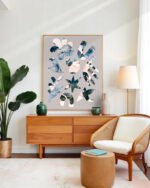 Shop abstract eclectic marble graphic art small batch graphic Art Print, Canvas Print & Fabric Print - exclusively available at 83oranges.com by artist Uma Gokhale India