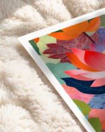 Shop Lotus Garden Painting Floral Botanical Nature Art Print, Canvas Print, Commercial digital license & Instant download printable - exclusively available at 83oranges.com by artist Uma Gokhale India