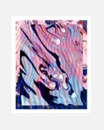 Shop Focus Abstract Psychedelic Marble small batch graphic Art Print, Canvas Print & Fabric Print - exclusively available at 83oranges.com by artist Uma Gokhale India