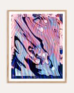 Shop Focus Abstract Psychedelic Marble small batch graphic Art Print, Canvas Print, Commercial digital license & Instant download printable - exclusively available at 83oranges.com by artist Uma Gokhale India