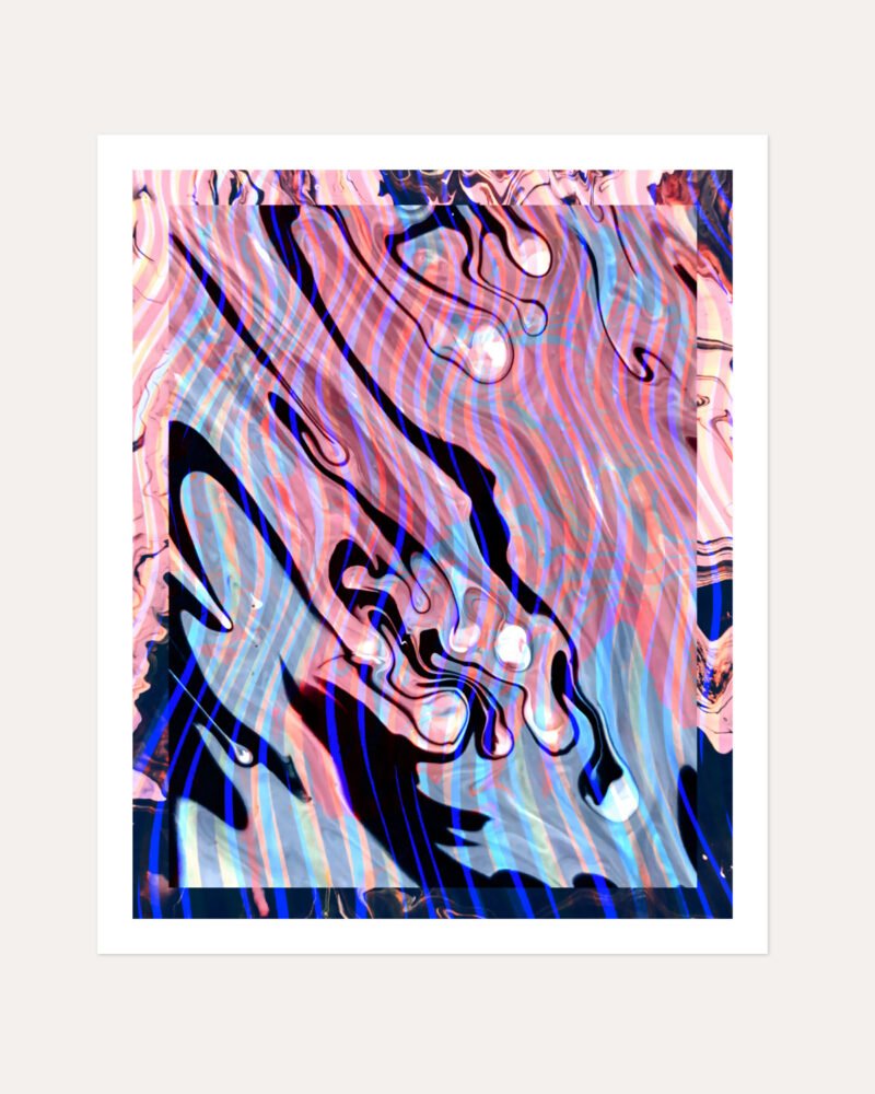 Shop Focus Abstract Psychedelic Marble small batch graphic Art Print, Canvas Print, Commercial digital license & Instant download printable - exclusively available at 83oranges.com by artist Uma Gokhale India