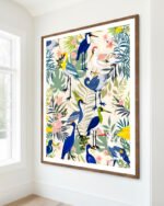 Shop bird symphony birds botanical wildlife forest small batch Art Print, Canvas Print & Fabric Print - exclusively available at 83oranges.com by artist Uma Gokhale India Shop bird symphony birds botanical wildlife forest small batch Art Print, Canvas Print & Fabric Print - exclusively available at 83oranges.com by artist Uma Gokhale India