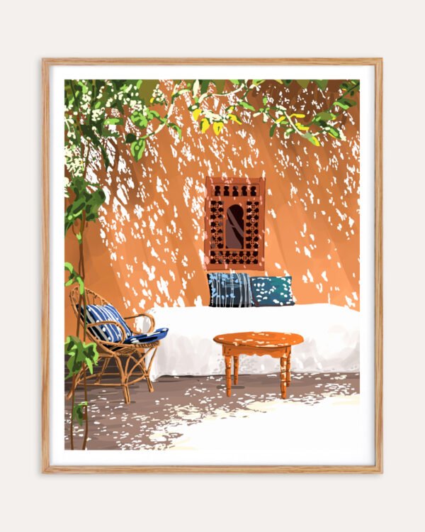 Shop Turkish Architecture Morocco Buildings Art Print, Canvas Print, Commercial digital license, Instant download printable - exclusively available at 83oranges.com by artist Uma Gokhale India