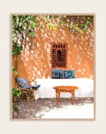 Shop Turkish Architecture Morocco Buildings Art Print, Canvas Print, Commercial digital license, Instant download printable - exclusively available at 83oranges.com by artist Uma Gokhale India