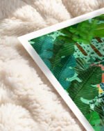 Shop Dense Forest Lush Botanical Nature Jungle Painting Oak Framed Art Print, Canvas Print, Commercial digital license & Instant download printable - available at 83oranges.com by artist Uma Gokhale India Shop Dense Forest Lush Botanical Nature Jungle Painting Oak Framed Art Print, Canvas Print, Commercial digital license & Instant download printable - available at 83oranges.com by artist Uma Gokhale India