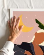 Shop Bohemian Woman with leopards modern boho Fashion Tropical Art Print, Canvas Print, Commercial digital license & Instant download printable - exclusively available at 83oranges.com by artist Uma Gokhale India Shop Bohemian Woman with leopards modern boho Fashion Tropical Art Print, Canvas Print, Commercial digital license & Instant download printable - exclusively available at 83oranges.com by artist Uma Gokhale India