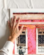 Shop Goa Tropical Architecture Morocco Pink Buildings Monkeys Art Print, Canvas Print, Commercial digital license & Instant download printable - exclusively available at 83oranges.com by artist Uma Gokhale India Shop Goa Tropical Architecture Morocco Pink Buildings Monkeys Art Print, Canvas Print, Commercial digital license & Instant download printable - exclusively available at 83oranges.com by artist Uma Gokhale India