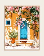 Shop Turkish Architecture Morocco Buildings Art Print, Canvas Print, Commercial digital license & Instant download printable - exclusively available at 83oranges.com by artist Uma Gokhale India