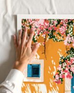 Shop Turkish Architecture Morocco Buildings Art Print, Canvas Print, Commercial digital license & Instant download printable - exclusively available at 83oranges.com by artist Uma Gokhale India