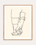 Shop forever holding hands minimal line art drawing sketch minimal Art Print, Canvas Print, Commercial digital license & Instant download printable - available at 83oranges.com by artist Uma Gokhale India