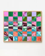 Shop Abstract lux texture pattern checkerboard small batch graphic Art Print, Canvas Print & Fabric Print - exclusively available at 83oranges.com by artist Uma Gokhale India