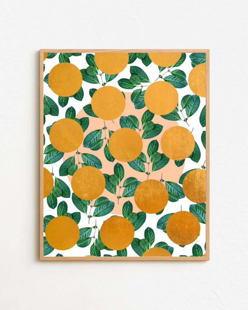 Shop abstract botanical illustration wellness Art Print, Canvas Print - exclusively certified at 83oranges.com by artist Uma Gokhale India