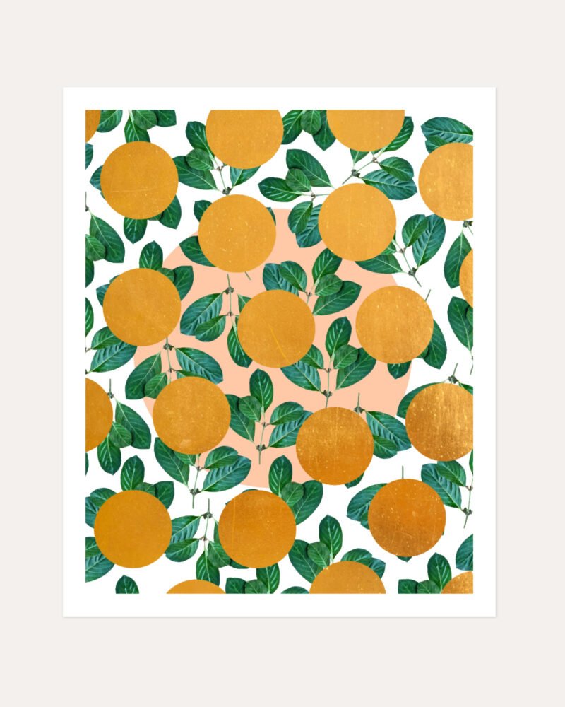 Shop abstract botanical illustration wellness Art Print, Canvas Print, Commercial digital license & instant download printable - certified at 83oranges.com by artist Uma Gokhale India