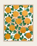 Shop abstract botanical illustration wellness Art Print, Canvas Print, Commercial digital license & instant download printable - certified at 83oranges.com by artist Uma Gokhale India