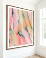 Shop Blush Feathers art print, canvas print, Commercial digital license & Instant download printable by 83 Oranges Uma Gokhale.