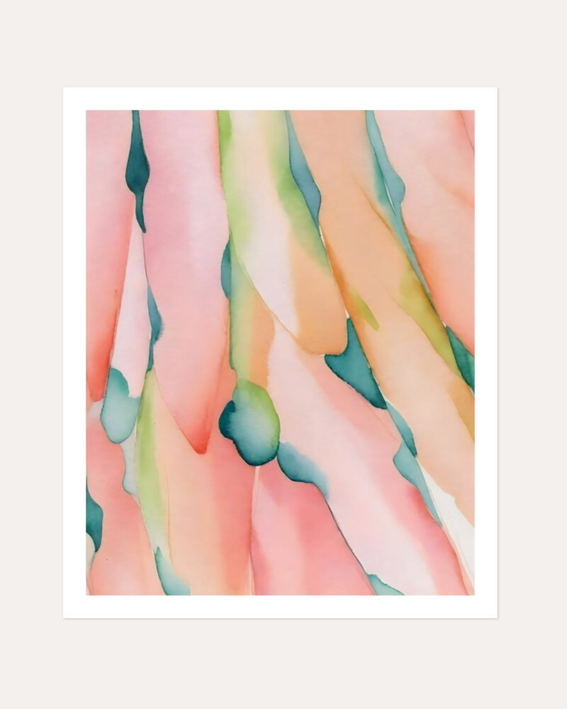 Shop Blush Feathers art print, canvas print, Commercial digital license & Instant download printable by 83 Oranges Uma Gokhale.