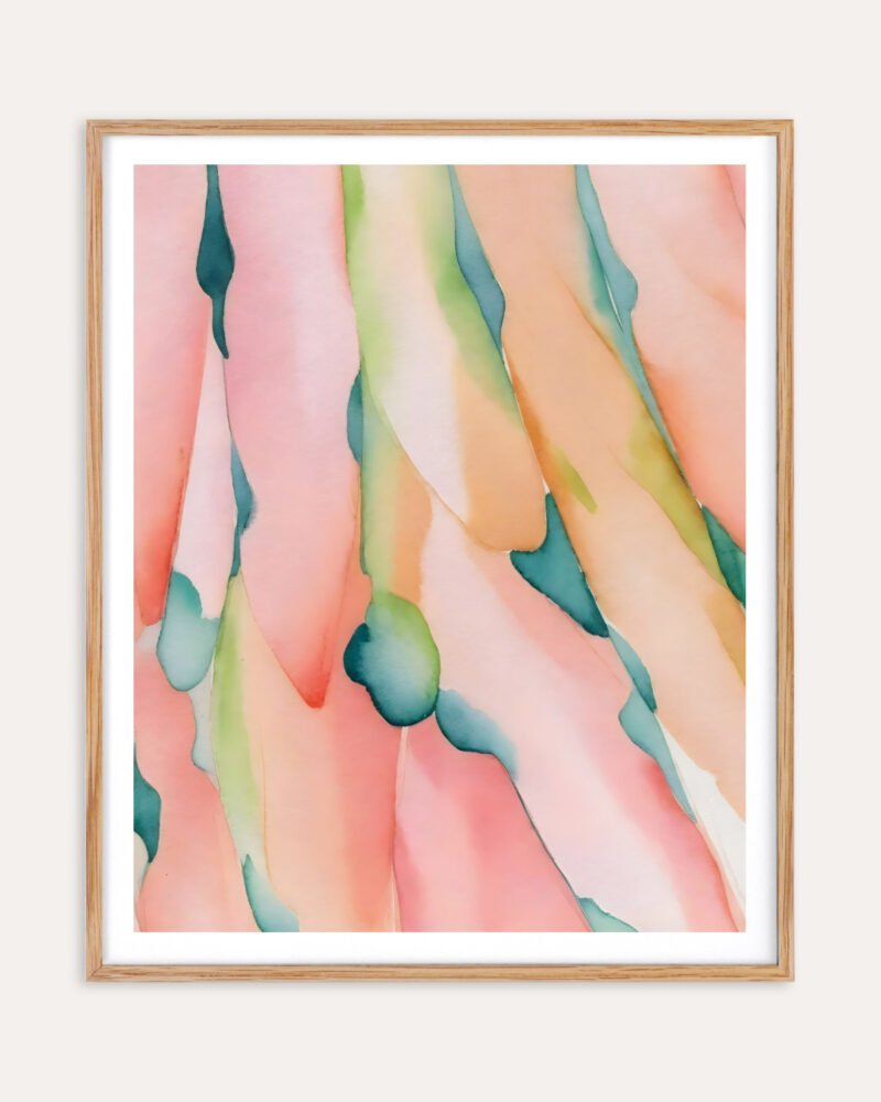Shop Blush Feathers art print, canvas print, Commercial digital license & Instant download printable by 83 Oranges Uma Gokhale.