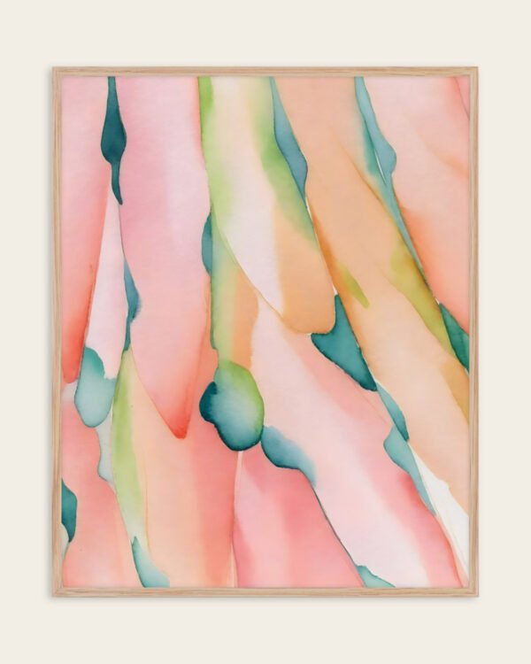 Shop Blush Feathers art print, canvas print, Commercial digital license & Instant download printable by 83 Oranges Uma Gokhale.