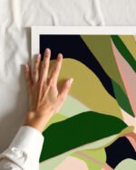 Shop To Plant a garden is to believe in tomorrow Botanical Nature blush Painting Art Print, Canvas Print, Commercial digital license & Instant printable download - available at 83oranges.com by artist Uma Gokhale India