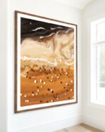 Shop Coffee Beach Ocean Summer Nature Sand Sea Earthy Painting Art Print, Canvas Print, Commercial digital license & Instant download printable - exclusively available at 83oranges.com by artist Uma Gokhale India Shop Coffee Beach Ocean Summer Nature Sand Sea Earthy Painting Art Print, Canvas Print, Commercial digital license & Instant download printable - exclusively available at 83oranges.com by artist Uma Gokhale India