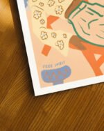 Shop Bohemian woman free spirit independent Art Print & Canvas Print, Commercial digital license & instant download printable - certified at 83oranges.com by artist Uma Gokhale India Shop Bohemian woman free spirit independent Art Print & Canvas Print, Commercial digital license & instant download printable - certified at 83oranges.com by artist Uma Gokhale India