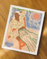 Shop Bohemian woman free spirit independent Art Print & Canvas Print - exclusively certified at 83oranges.com by artist Uma Gokhale India