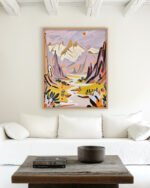 Shop pastel mountains landscape nature Painting Art Print, Canvas Print, Commercial digital license & Instant download printable - exclusively available at 83oranges.com by artist Uma Gokhale India Shop pastel mountains landscape nature Painting Art Print, Canvas Print, Commercial digital license & Instant download printable - exclusively available at 83oranges.com by artist Uma Gokhale India