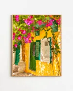 Shop Turkish Architecture Morocco Buildings Art Print, Canvas Print & Fabric Print - exclusively available at 83oranges.com by artist Uma Gokhale India