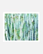 Shop watercolor cactus botanical plants painting Nature Art Print, Canvas Print & Fabric Print - exclusively available at 83oranges.com by artist Uma Gokhale India