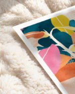 Shop Blush watercolor Botanical Nature Colorblock Painting Art Print, Canvas Print, Commercial digital license & Instant printable download - available at 83oranges.com by artist Uma Gokhale India Shop Blush watercolor Botanical Nature Colorblock Painting Art Print, Canvas Print, Commercial digital license & Instant printable download - available at 83oranges.com by artist Uma Gokhale India