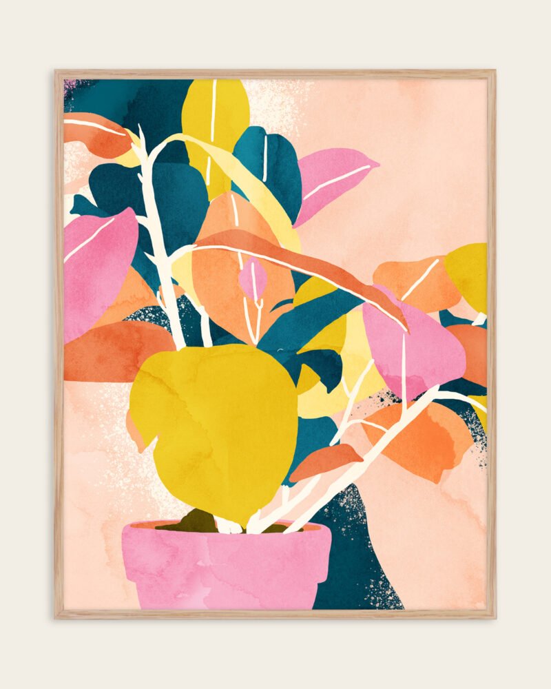 Shop Blush watercolor Botanical Nature Colorblock Painting Art Print, Canvas Print, Commercial digital license & Instant printable download - available at 83oranges.com by artist Uma Gokhale India Shop Blush watercolor Botanical Nature Colorblock Painting Art Print, Canvas Print, Commercial digital license & Instant printable download - available at 83oranges.com by artist Uma Gokhale India