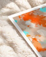 Shop Abstract Playful Warm Endearing Painting Art Print, Canvas Print, Commercial digital license & Instant download printable - exclusively certified & available to order online at 83oranges.com by artist Uma Gokhale India Shop Abstract Playful Warm Endearing Painting Art Print, Canvas Print, Commercial digital license & Instant download printable - exclusively certified & available to order online at 83oranges.com by artist Uma Gokhale India