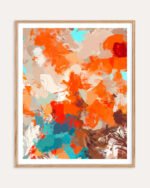 Shop Abstract Playful Warm Endearing Painting Art Print, Canvas Print, Commercial digital license & Instant download printable - exclusively certified & available to order online at 83oranges.com by artist Uma Gokhale India Shop Abstract Playful Warm Endearing Painting Art Print, Canvas Print, Commercial digital license & Instant download printable - exclusively certified & available to order online at 83oranges.com by artist Uma Gokhale India