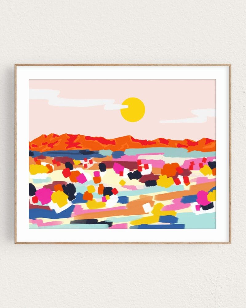 Shop 83 Oranges Art Print, Canvas Print & Fabric Print - exclusively available at 83oranges.com by artist Uma Gokhale India