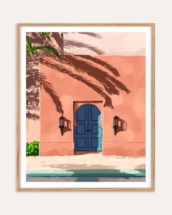 Shop Turkish Architecture Art & Canvas Print, Commercial digital license & Instant download printable - exclusively available at 83oranges.com by artist Uma Gokhale India